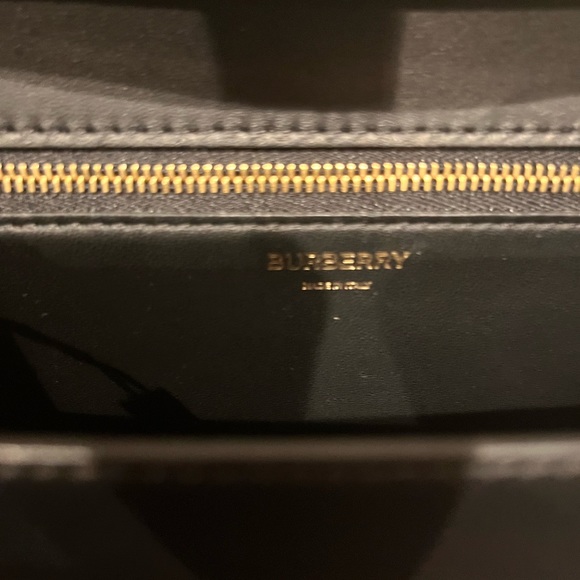 Burberry Embossed Leather Crossbody - Picture 5 of 16